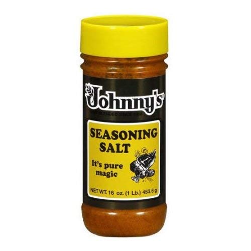 Johnny's, Seasoning Salt, 16oz Bottle (Individual) Flavored Salt Grocery