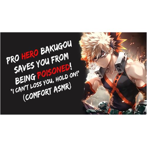 Pro Hero Bakugou Saves You From Being Poisoned! BNHA (Comfort ASMR)