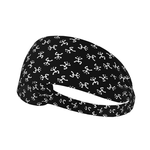 Workout Headbands for Women Men Puerto Rico Sport Sweatbands Elastic Headband Moisture for Wicking Exercise Fitness Running Tennis Yoga