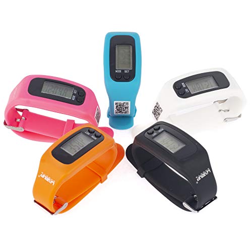 Liveup Sports Relógio Pedômetro, Preto