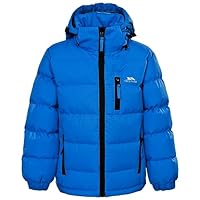 Trespass Boys Padded Jacket Windproof Water Resistant Hooded School Tuff