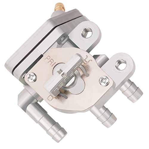 AHL Vanne de commande de commutateur de réservoir de carburant commutateur de carburant de réservoir de carburant 2UJ-24500-00 Compatible avec Yamaha XV250...