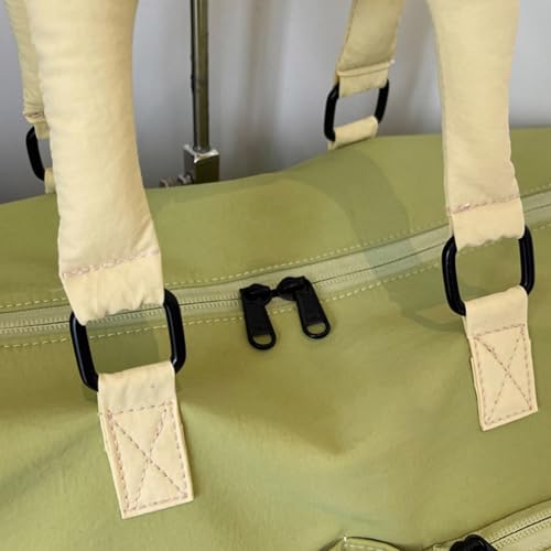 Sac de sport résistant à l'eau pliable vert pour votre bien-être
