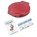 Courant Precision Non-Stick Pizza Maker Machine For Home, Calzone Maker, Pizza oven in Red