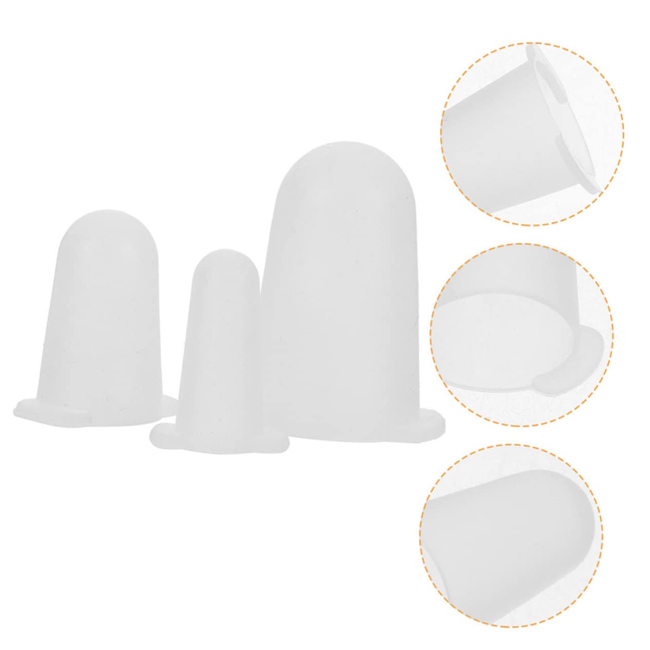 PRETYZOOM 30piezas Fundas De para Protección De Boquillas De Pastelería Reutilizables para Decoración De Pasteles y Glaseado De Mediano y Grande