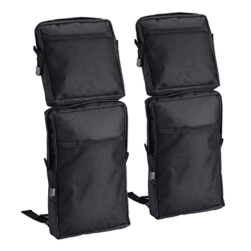 YULLING Bolsas de Almacenamiento para Guardabarros ATV 600D Oxford ATV, Bolsa Colgante Impermeable, Color Negro, 2 PCS Cover