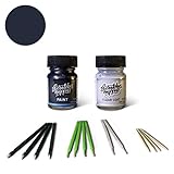 ScratchesHappen Exact-Match Touch Up Paint Kit - Velvet Blue (K5) for Kia - Essential (Paint + Clear Coat)