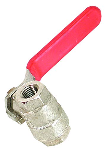 Whitecap P-5515 - Válvula de bola de latón niquelado - FIPT 1-1/2 pulgadas