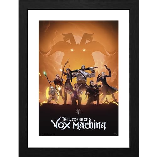 Vox Machina tirage encadré GB eye, le cadeau idéal pour les fans de Critical Role