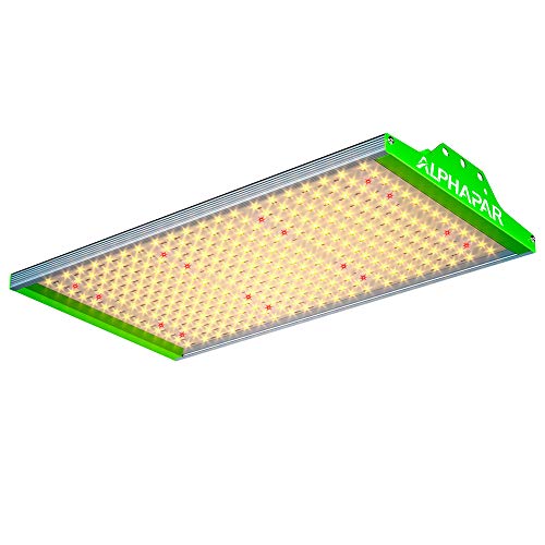 BloomGrow Alphapar New-Tech Pro Full Spectrum 100W LED Grow Light Kit Sunlike Quantum Grow Lights for Hydroponic Indoor Grow (New Tech LED 100W)