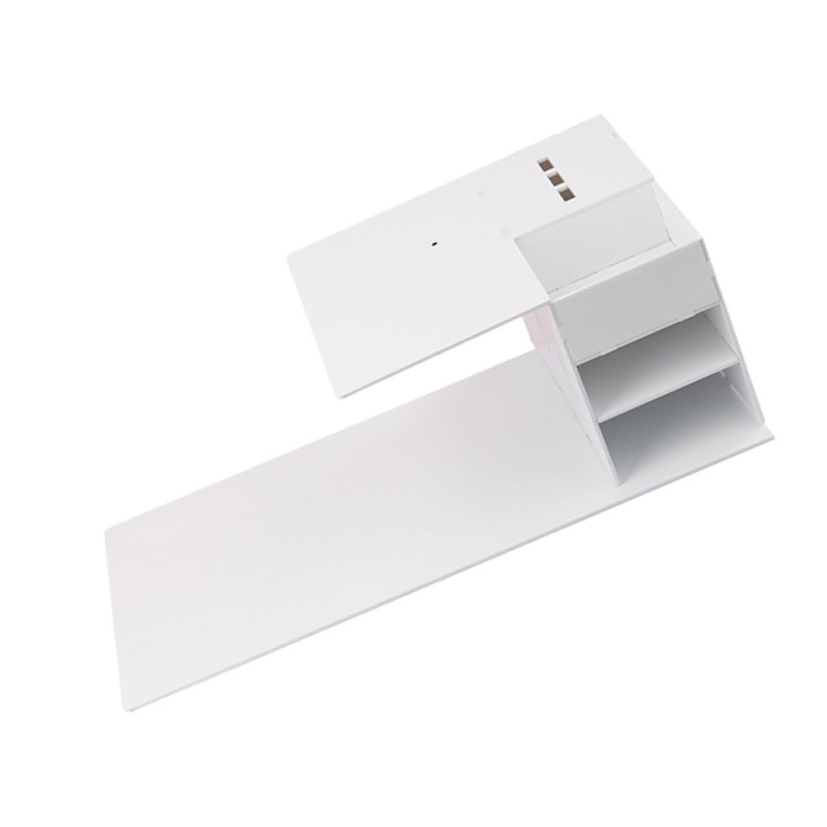 Étagère de rangement acrylique blanc TIDTALEO à compartiments multiples créatifs