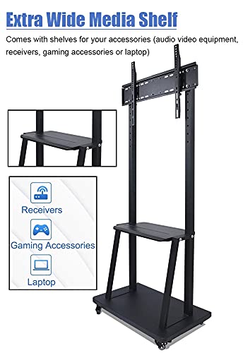 Soporte Universal Móvil para TV de Piso para 40-75 Pulgadas miniatura 6