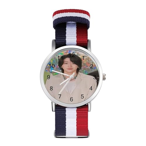 ミセス・グリーン・アップル 大森元貴 若井滉斗 藤澤涼架 112 腕時計 レディース メンズ 合金 編み紐 調整可能なバンド 目盛り付き ファッション 人気 通学 通勤 運動 旅行 男女兼用 プレゼント 記念品