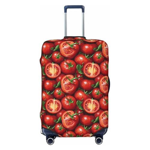 Luggage Cover - Realistic Tomatoes Print Travel Suitcase Covers For Luggage, High Elasticity Suit Case Cover Protector Fits 18-32 Inch
