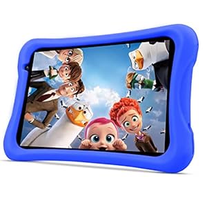 PRITOM Android 10, 8 Zoll Kinder-Tablet, Kindersicherung, Kinder-App, Quad-Core-Prozessor, 2 GB RAM, 32 GB ROM, HD-IPS…