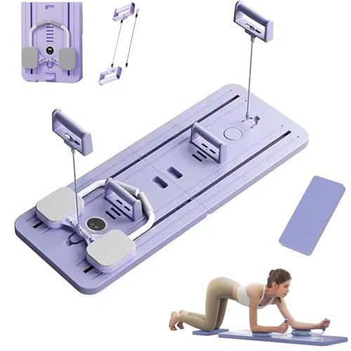 Máquina de ejercicios con rodillos y soporte para codos reforzada