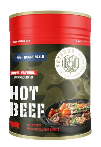 Skyfood - Hot Beef Self-Heating Dish