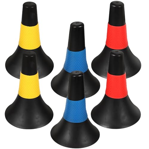 Cônes de football en PE accessoires sûrs d'agilité pour club et école de sport