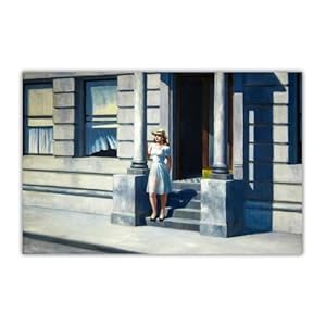 Edward Hopper Poster Edward Hopper Summertime Canvas schilderij Edward Hopper Wall Art Edward Hopper Prints Voor Home Decor Foto’s 50x70cm Geen Frame