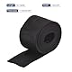 QUARKZMAN Leichtes Polypropylen-Gurtband 100 mm (4) 10 Yard Rucksack-Gurtband Schwarz für Outdoor-Gepäck- und Frachtgurte