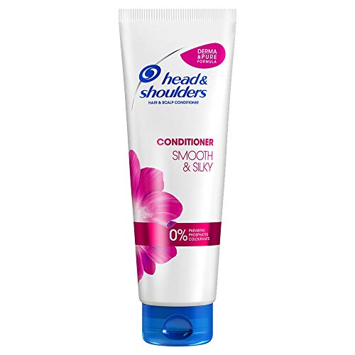Head & Shoulders Head & Shoulders Smooth & Silky Anti-Dandruff Scalp Hair Conditioner, Dandruff Protection Boost, 275ml – Image 2