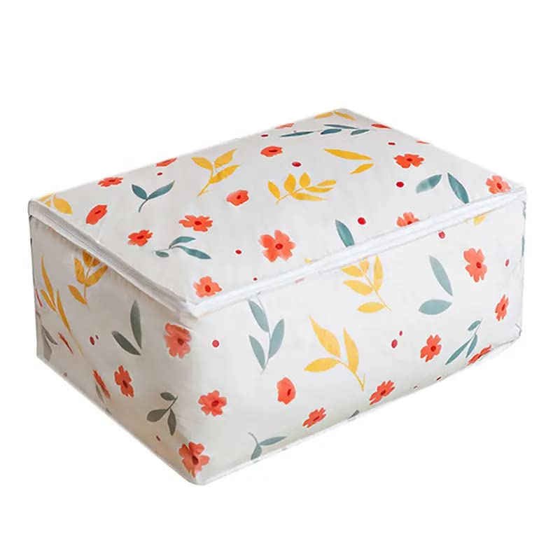 SEAHAVEN Under Bed Storage Bag | Washable Waterproof Foldable Transparent Printed Cover for Blankets, Quilts, and Clothes - 1 Piece-image-15
