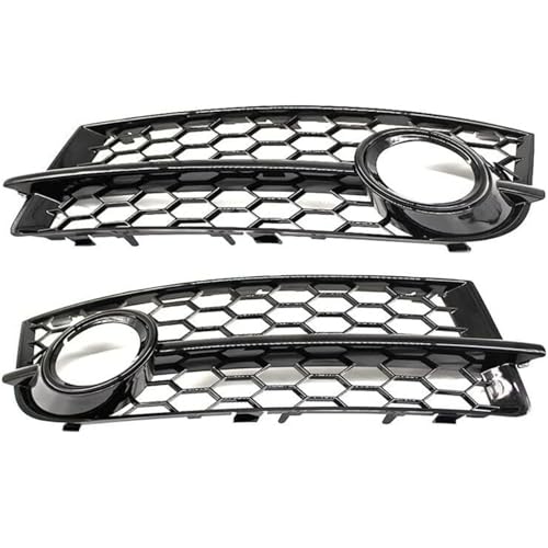 Garniture de calandre argent premium pour TT 8J cache antibrouillard durable - 3