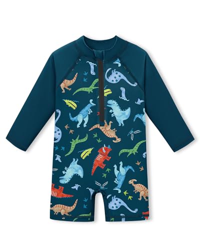 BesserBay Baby Langarm UV Shirt UPF 50+ Schnelltrocknend Schwimmanzug mit...
