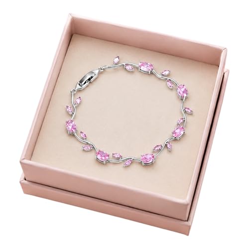 Inites Fairy Bloom Floral Tulip Bracelet Pink - Image 2
