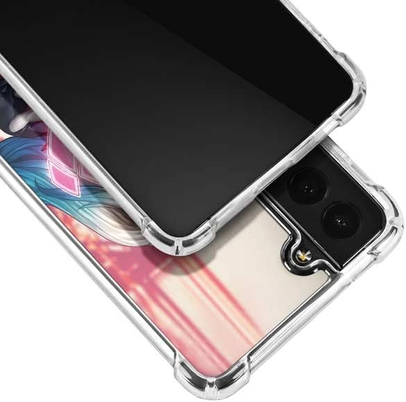 Skinit Clear Phone Case Compatible with Galaxy S22 - Officially Licensed DC Comics Harley Quinn Rebirth Cover #1 Legacy Color Variant Art by Art Germ Design