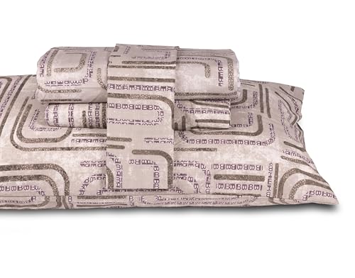 Drap en percale de coton Laura Biagiotti pour lit double Enif