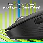 Logitech Signature M650 L Full Size Wireless Mouse - For Large Sized Hands, 2-Year Battery, Silent Clicks, Customizable Side Buttons, Bluetooth, for PC/Mac/Multi-Device/Chromebook - Black - Image 2