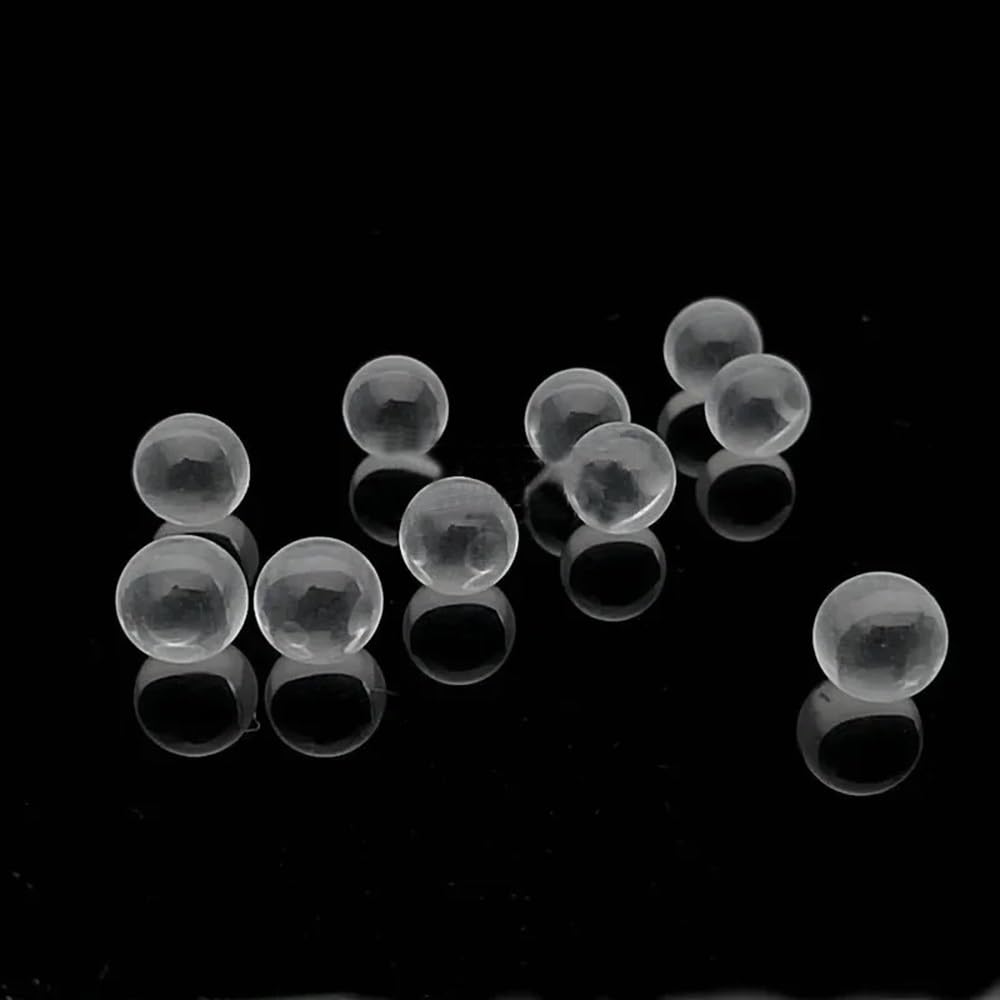 Sprzęt do przyrządów laboratoryjnych 1000 szt./2000 szt. Wysoka precyzja 1 mm - 11 mm Szklany koralik do wrzenia / kulka Płynne ogrzewanie zapobiegające rozpryskom do eksperymentu laboratoryjnego (8