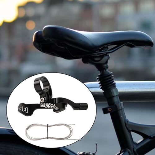 Commande de tige de selle vélo réglable et levier ergonomique