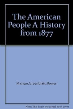 Paperback The American People A History from 1877 Book