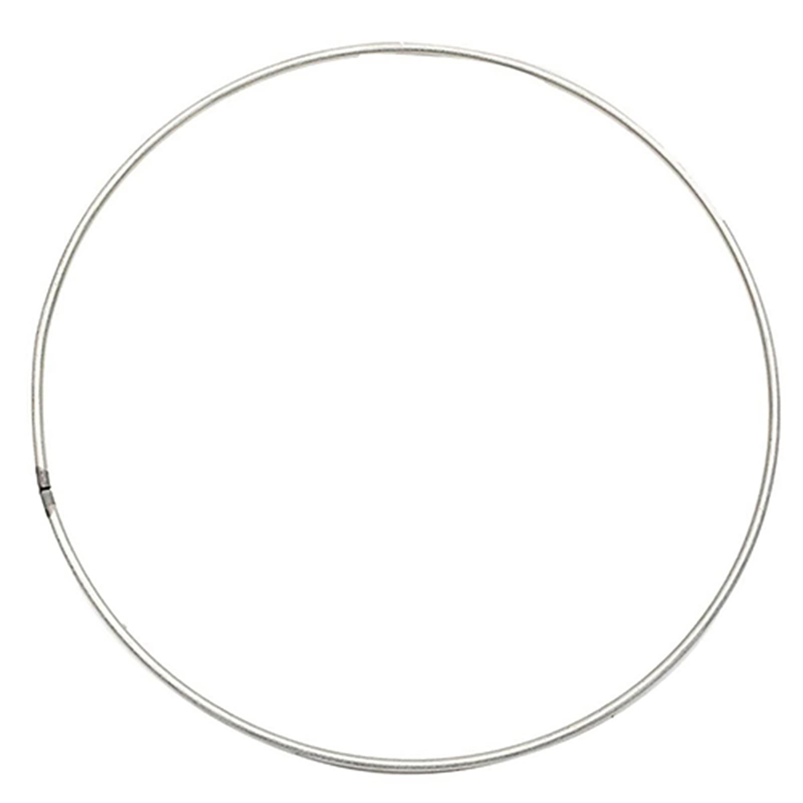Remorui 1Pc Metal Crafts Hoops Wreath Macrame Creations Ring DIY Iron Dreamcatcher Ring for DIY Crafts, Floral Macrame Hoop 160mm