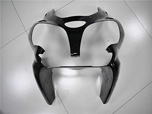Glossy Gloss Black ABS Plastic Fairing Fairings Kit fit for Kawasaki Ninja ZX6R 636 ZX600J 2000 2001 2002 00 01 02/ Fits ZZR600 2005 2006 2007 2008 05 06 07 08 Injection Mold Bodywork b05