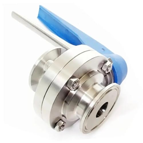 Vanne SS304 19mm virole OD 50.5mm raccord de pression Tri clamp 1.5 pouces tuyau inox