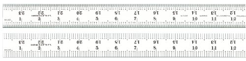 Règle en acier Starrett C100 F-24 de 61 cm idéale pour la fonderie