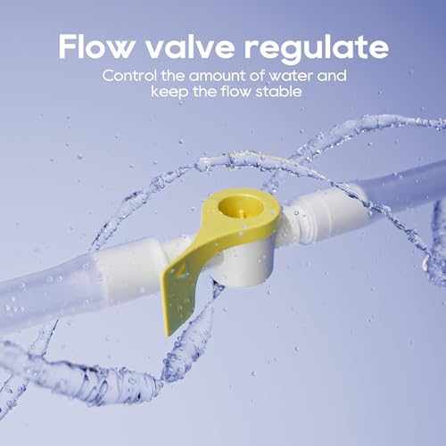 Image of Silicone Enema Bag Kit, 2 Quart Capacity, 6.3ft Hose, 5 Enema Tips, Flow Valve Coffee enemas for Colon Cleanse Men and Women