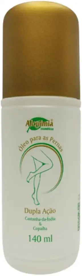 Óleo para Pernas Dupla Ação Alquimia Cosméticos 140ml Relaxante e Refrescante