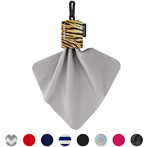 Spudz Classic | Microfiber Cloth Screen Cleaner And Lens Cleaner | Open Bottom | Tiger | 6 X 6 Inches #TOP1