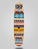  Wood Light Skate Skateboard Longboard Deck Mix Bambus 38x8,45 Original Inca