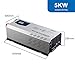 Ampinvt 5000W Peak 15000watts Pure Sine Wave Power Inverter 24V DC to 120/240V AC Split Phase with Battery AC Charger,Off Grid Low Frequency Solar Inverter for Home