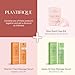 PLANTIFIQUE Rose Quartz Gua Sha Tool – Anti-Aging Face Massager & Jawline Shaper for Skincare Routine – Facial Massage & Skin Care Gift