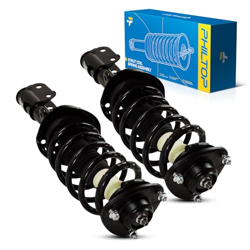 Image of PHILTOP Front Struts for Odyssey 2008-2010, Shock Absorber Complete Suspension 172541+172542, Struts with Coil Spring Assemblies SAA923 2 Pcs