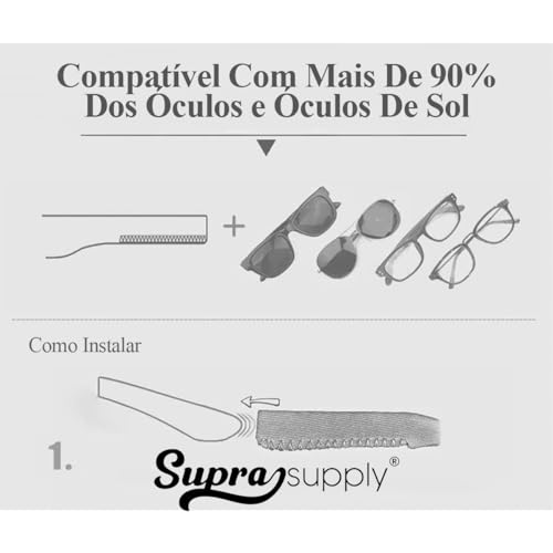 Cordinha Segurança Neoprene Óculos Esporte Náuticos Flutante (Verde)