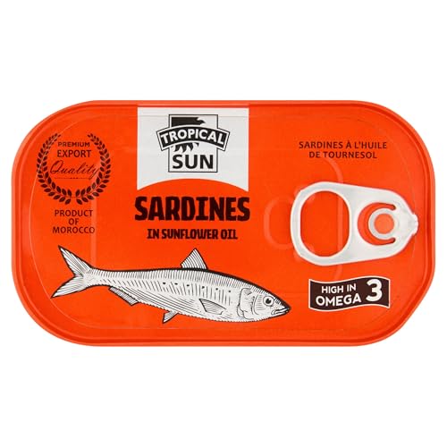 Tropical Sun Sardines in Sunflower Oil 125g