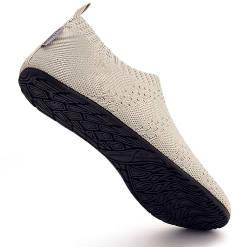 Image of Water Shoes Mens Womens Beach Swim Shoes Quick-Dry Aqua Socks Pool Shoes for Surf Yoga Water Aerobics