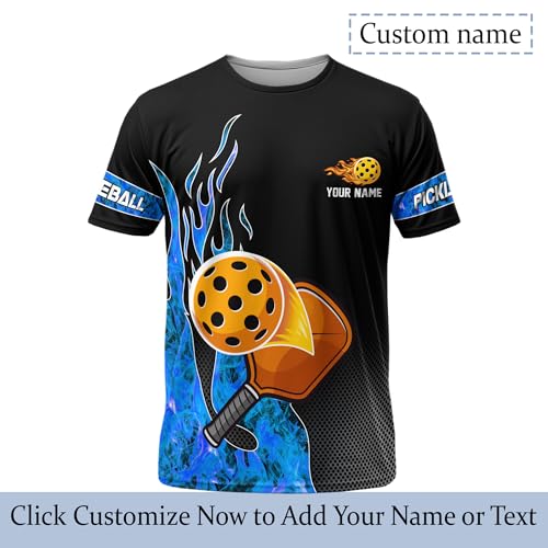 Pickle T-Shirt Personalize Purple Lightning Pickle Tee Shirt for Pickleball Player Printing Pickle Theme Thing2